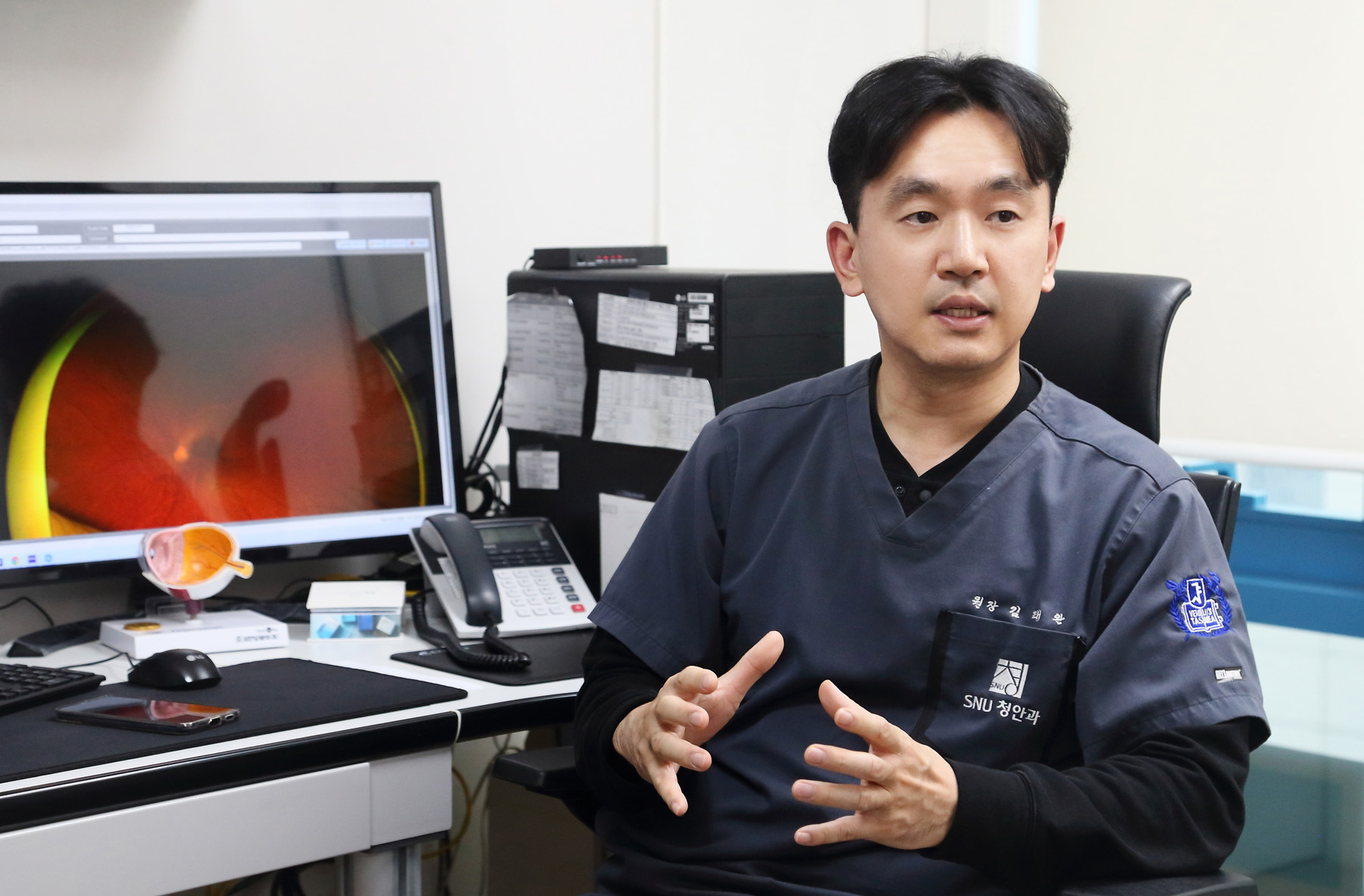 [약업신문][인터뷰]  Blindness disease, fundus examination and lifestyle improvement are the best treatment